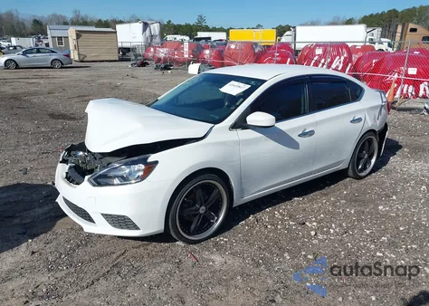 2017 Nissan Sentra S из США, поврежденный, VIN 3N1AB7AP8HY249217